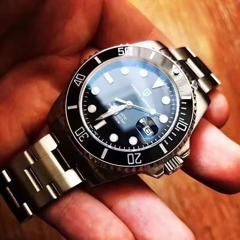 Rolex Watch Submariner - PAGANI DESIGN Mechanical Ceramic Bezel Luxury