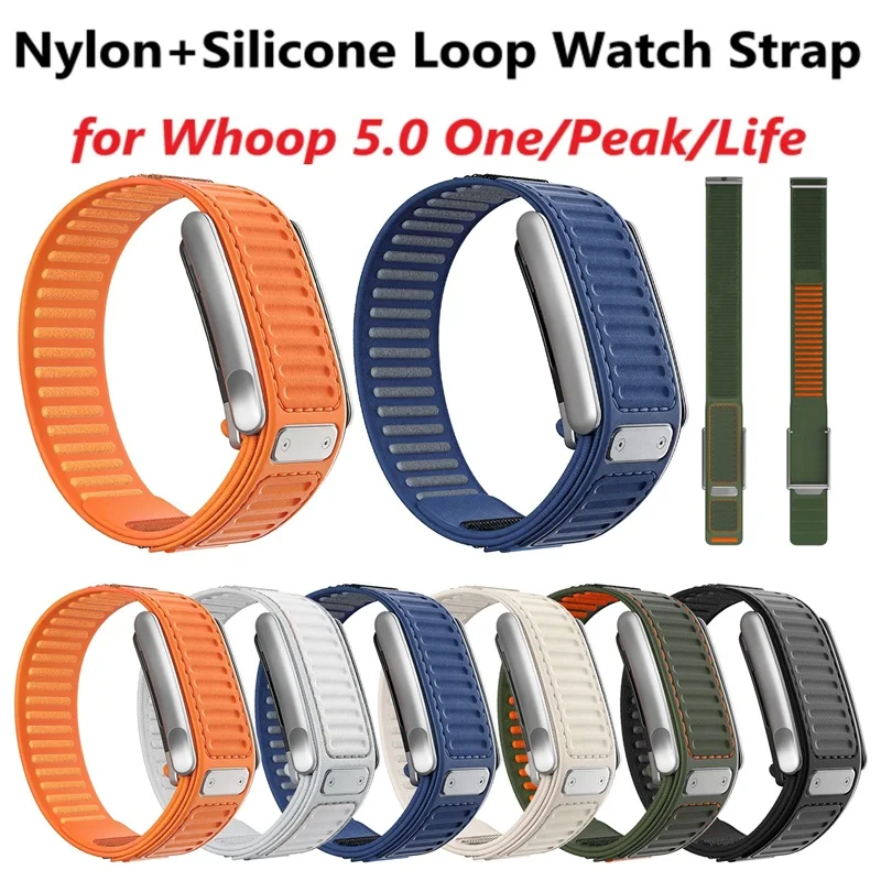 Nylon Silicone Loop Watch Band - Sport Loop Velcro review and price