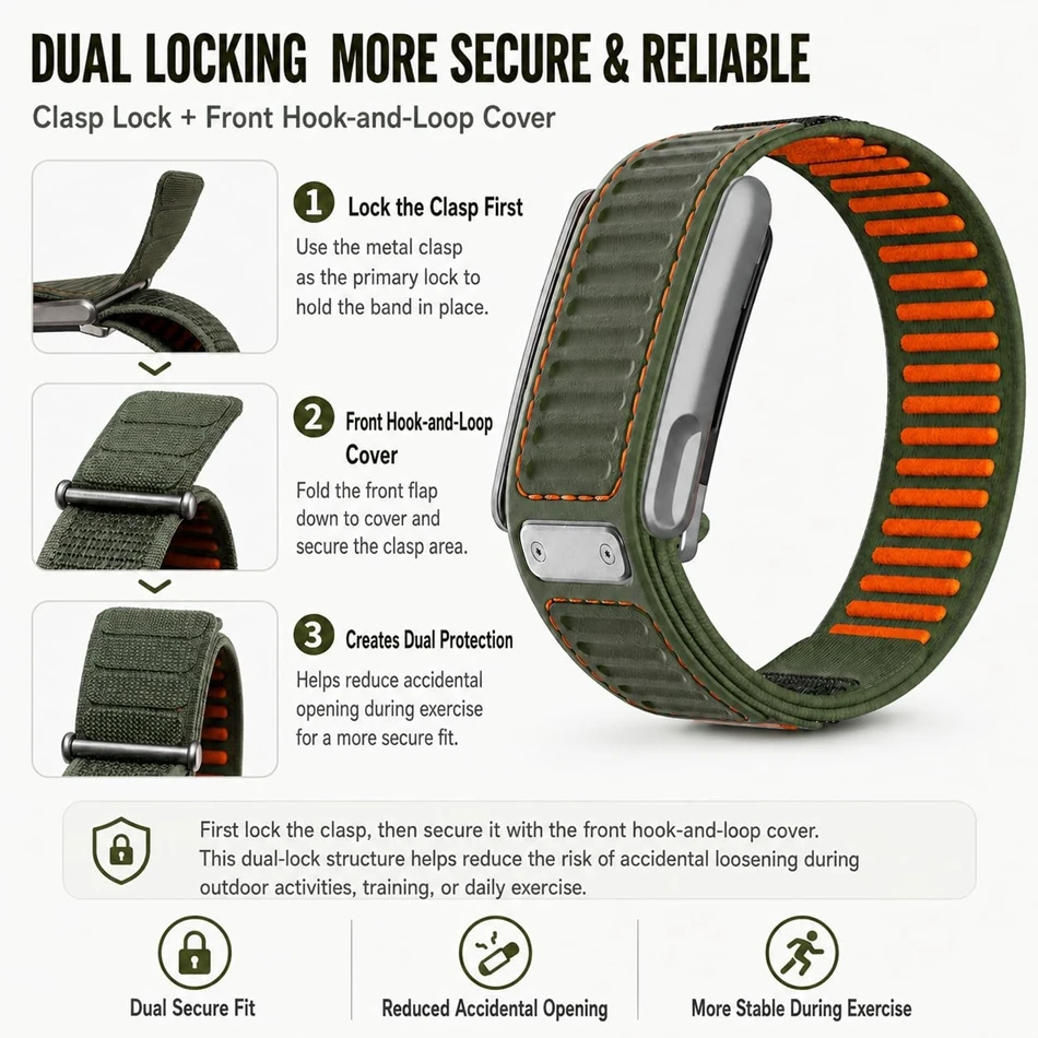 Nylon Silicone Loop Watch Band - Sport Loop Velcro review and price