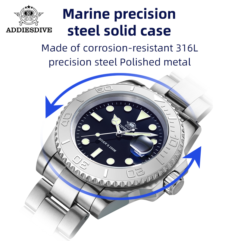 ADDIESIDVE Men's Stainless Ste - Rolex Watch Submariner review and price