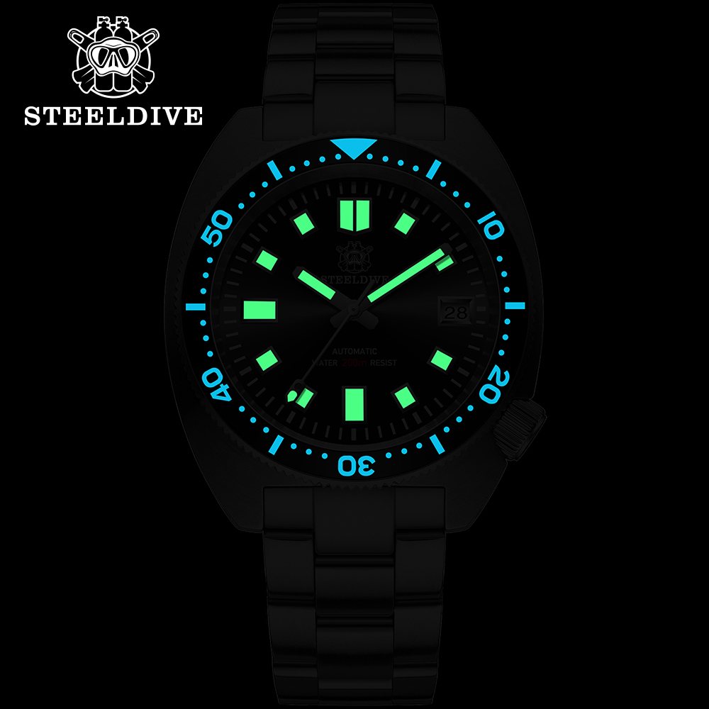 STEELDIVE 42mm Thin Abalone SD - Seiko Watch Prospex review and price