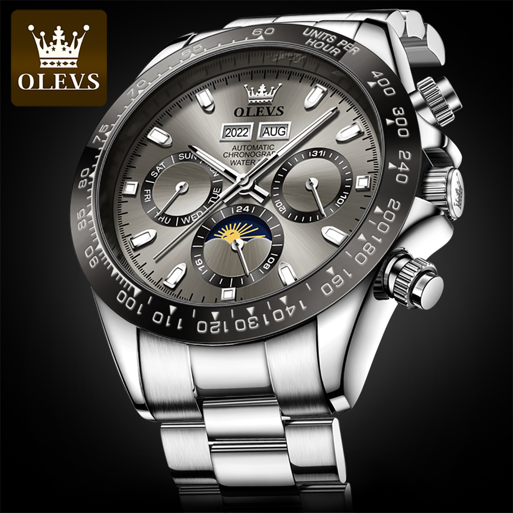 OLEVS 6654 Luxury Mens Watch C - Omega Watch Seamaster review and price