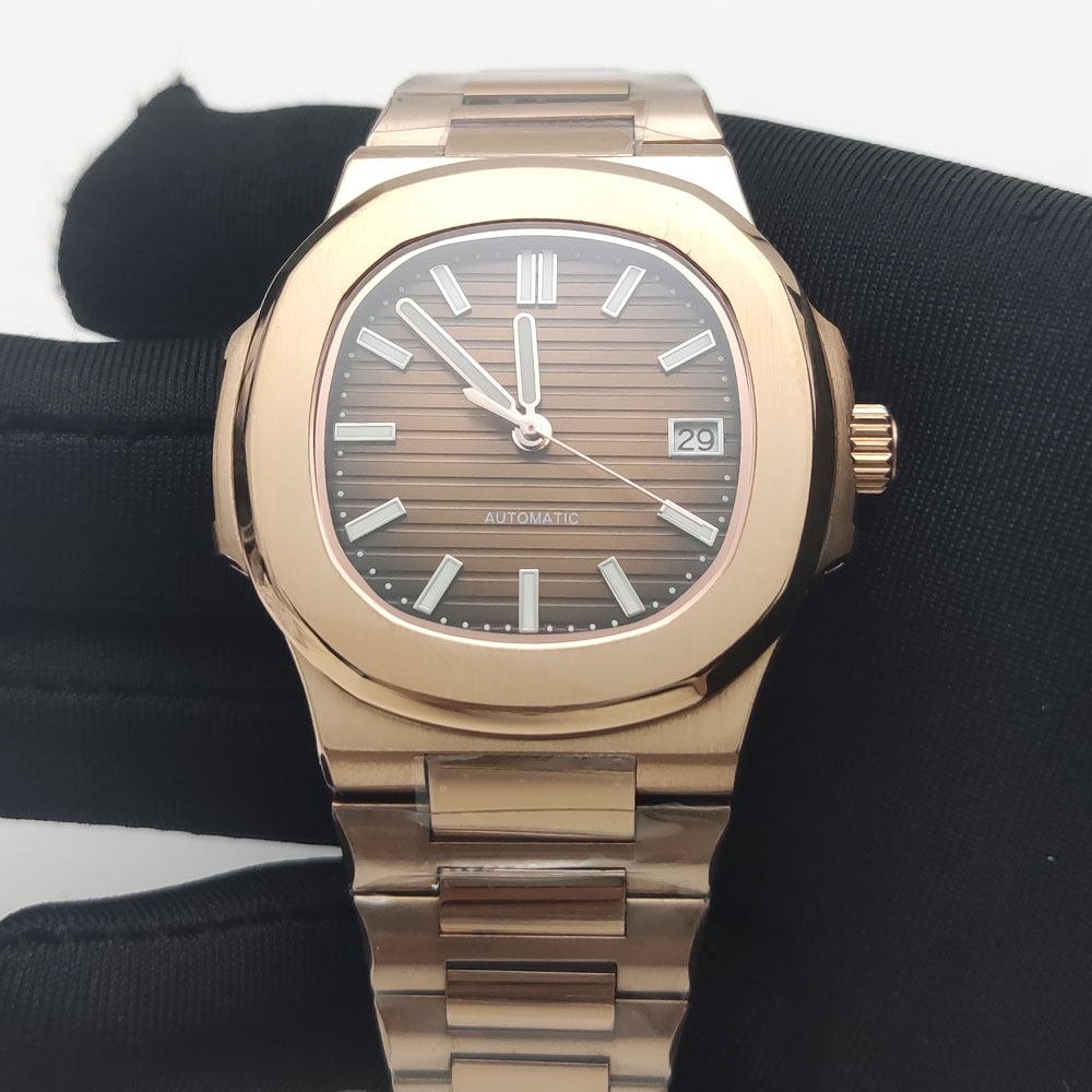 Luxury Rose Gold 40MM Square N - Patek Philippe Watch Nautilus review and price