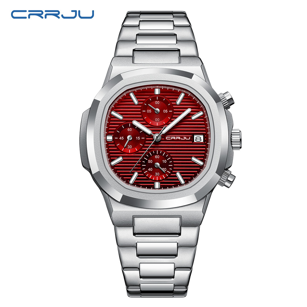 CRRJU Luxury Man Watch Busines - Patek Philippe Watch Nautilus review and price