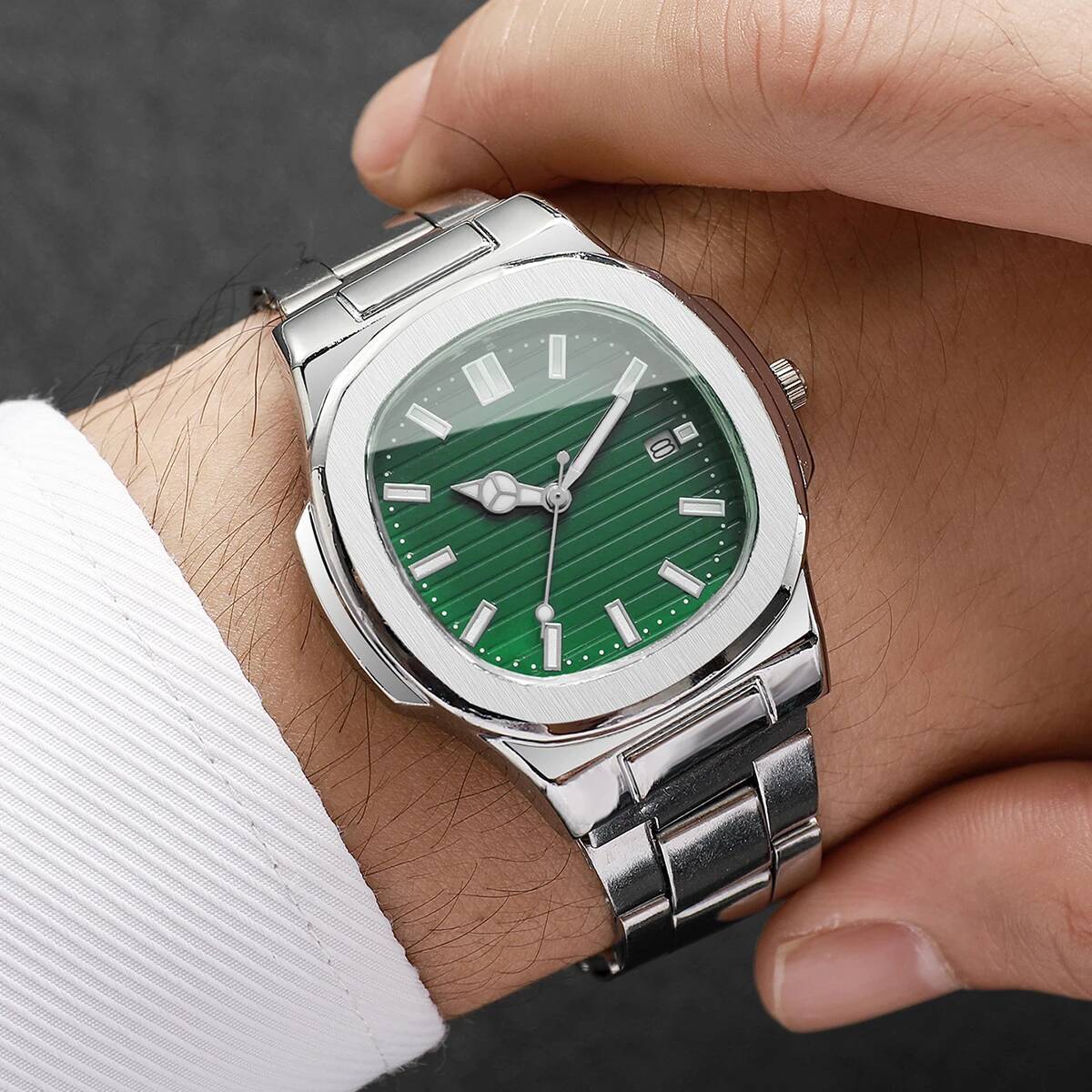 Fashion Square Men Business Wa - Patek Philippe Watch Nautilus review and price