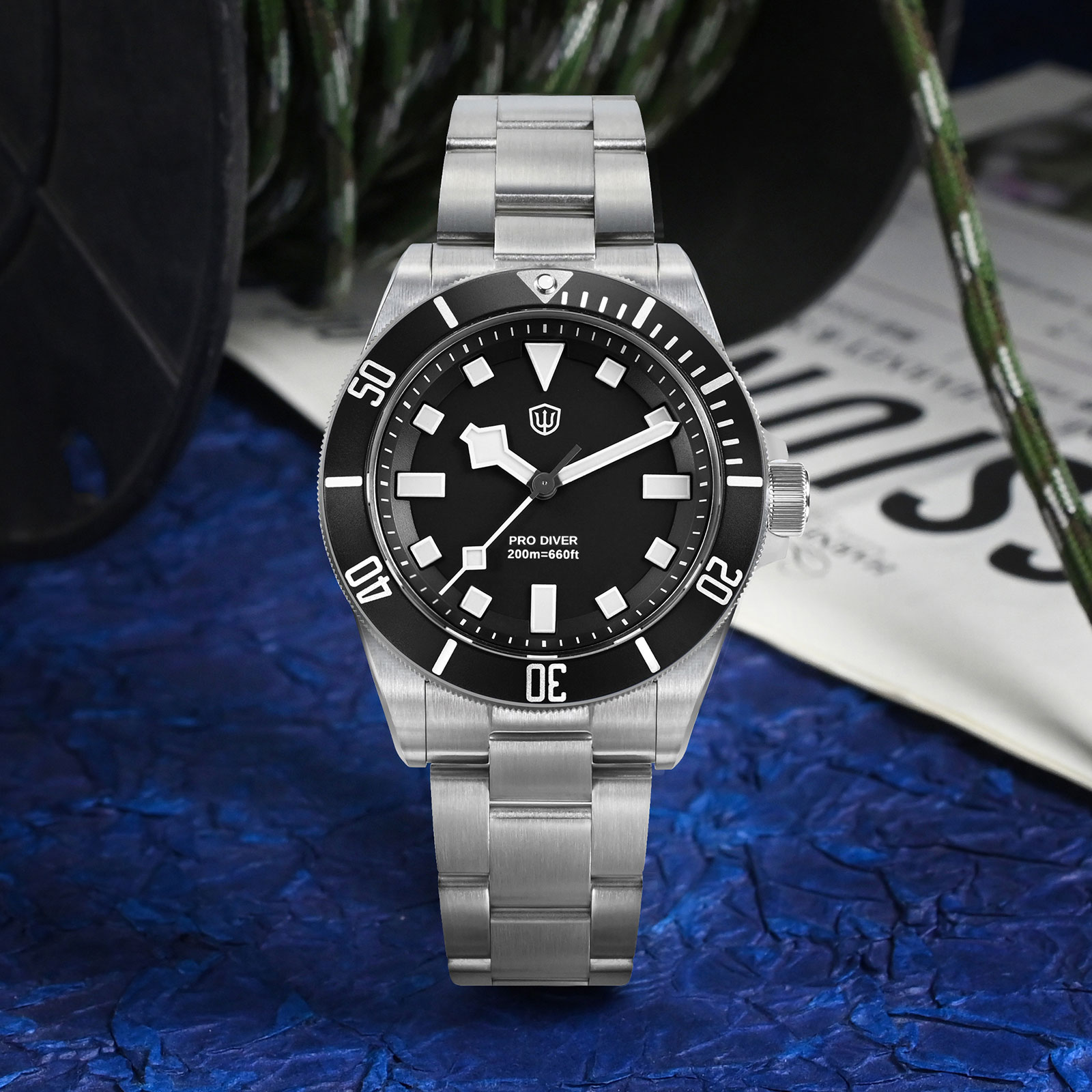 Watchdives WD1969 Pro 38mm Qua - Rolex Watch Submariner review and price